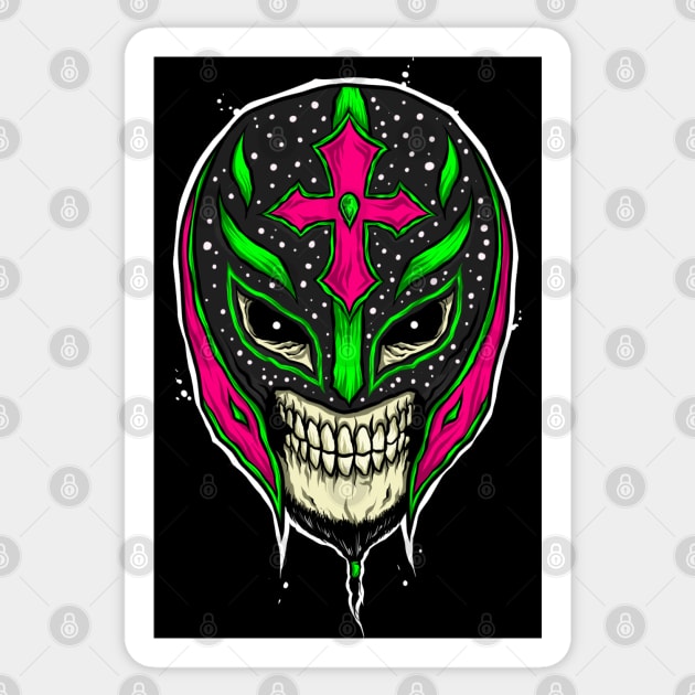 Skull Rey Mysterio Sticker by lockdownmnl09